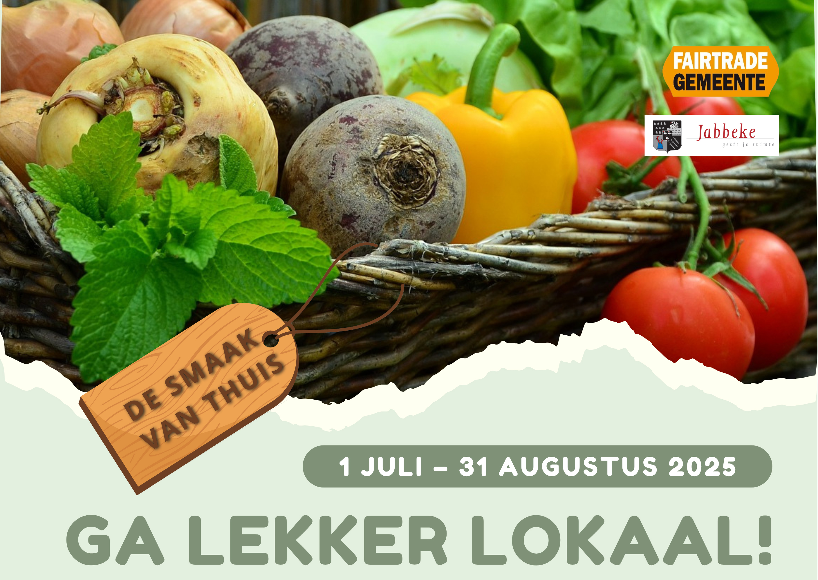 STEMPELACTIE 'GA LEKKER LOKAAL'
