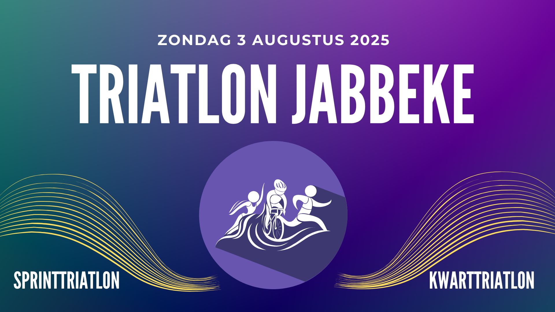 GEWIJZIGDE VERKEERSITUATIE DOOR TRIATLON