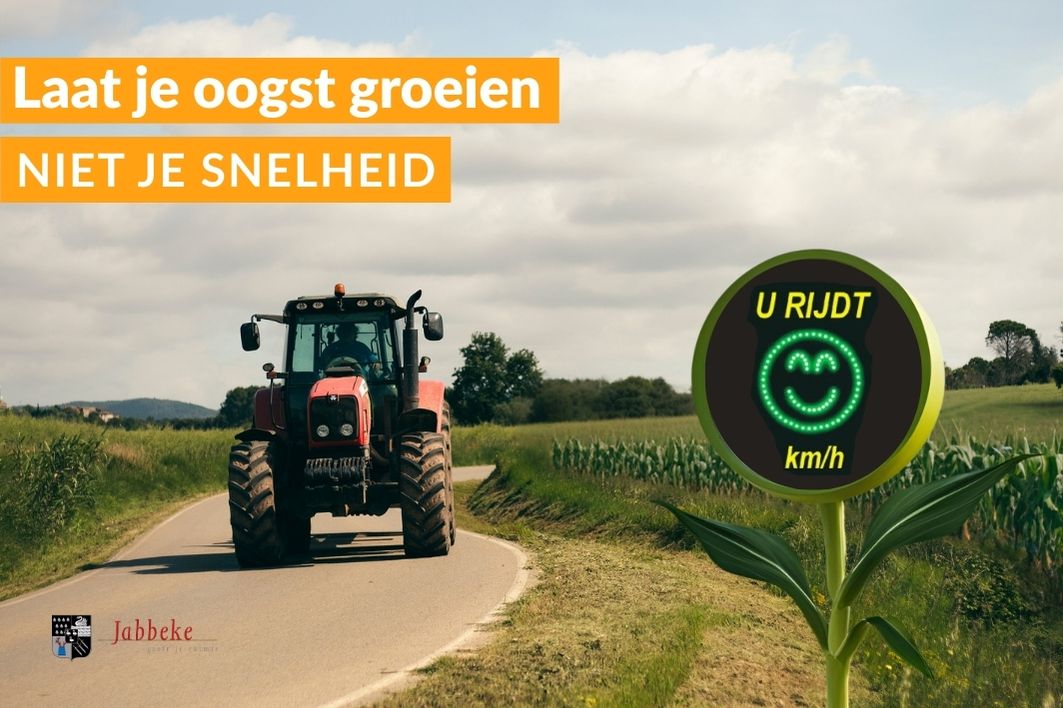 LAAT JE OOGST GROEIEN, NIET JE SNELHEID