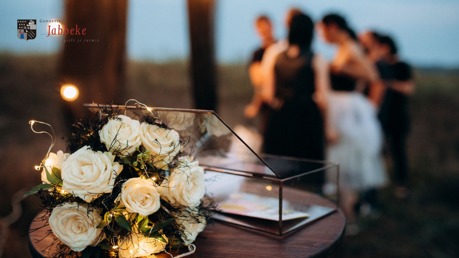 WORD VRIJWILLIGER OP SFEERVOLLE HUWELIJKSRECEPTIES